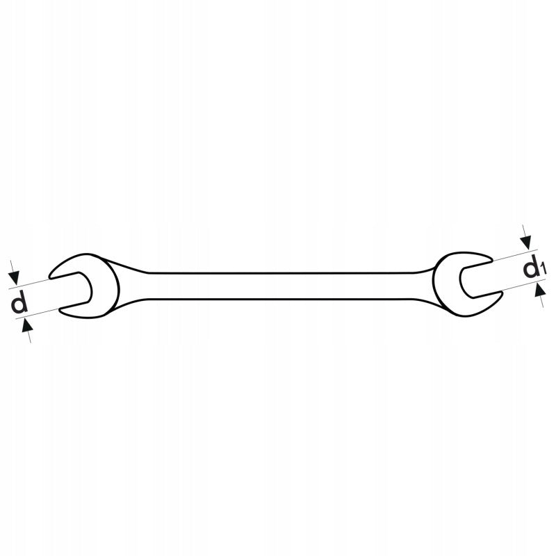 Raktų rinkinys 6–22 mm, 8 vnt., CrV