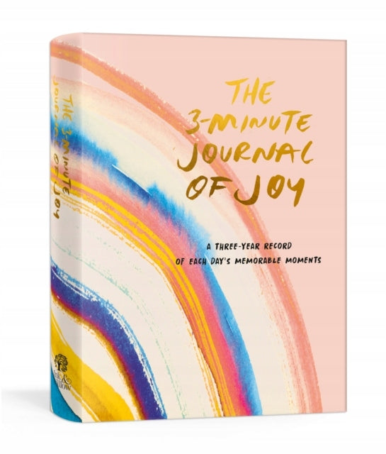 3-Minute Journal of Joy: A Three-Year Record of Each Day's Memorable Moments