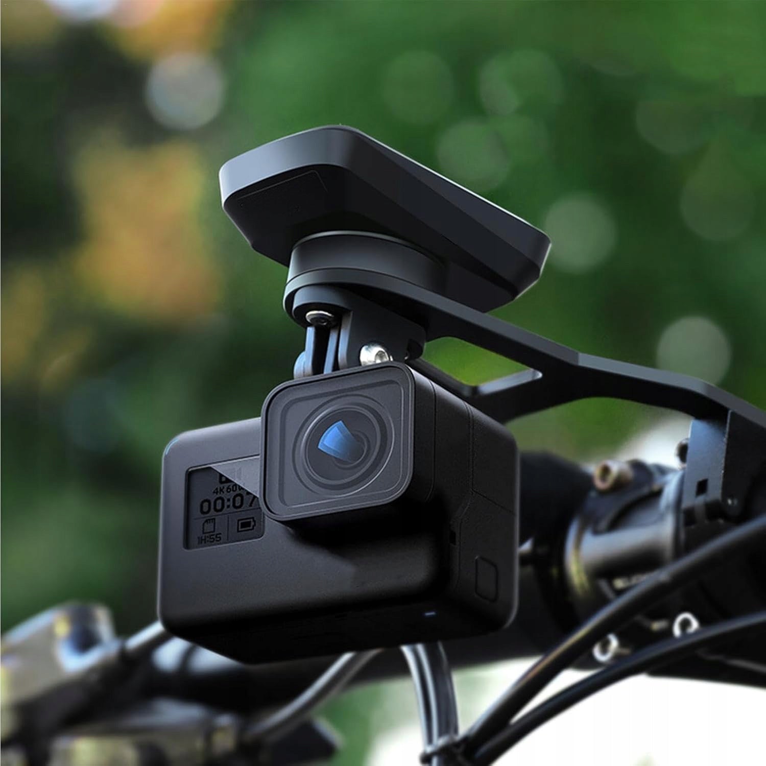 Dviračio vairo laikiklis Garmin, Bryton GPS, GoPro, žibintuvėliui