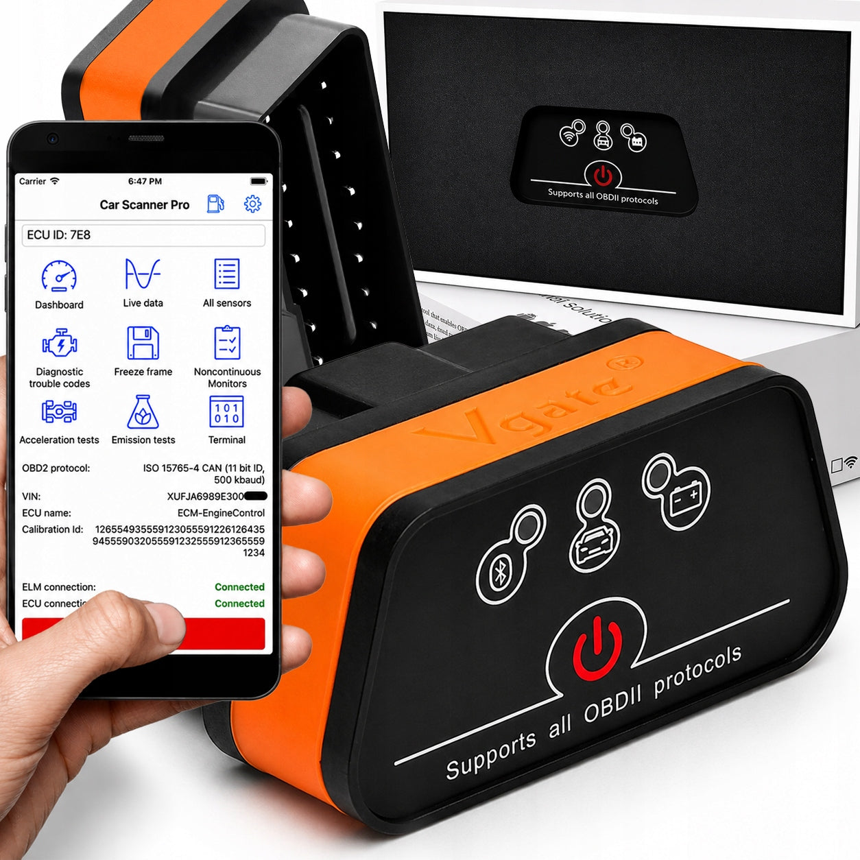 diagnostic interface iCar 2 ELM327 OBD2 BT