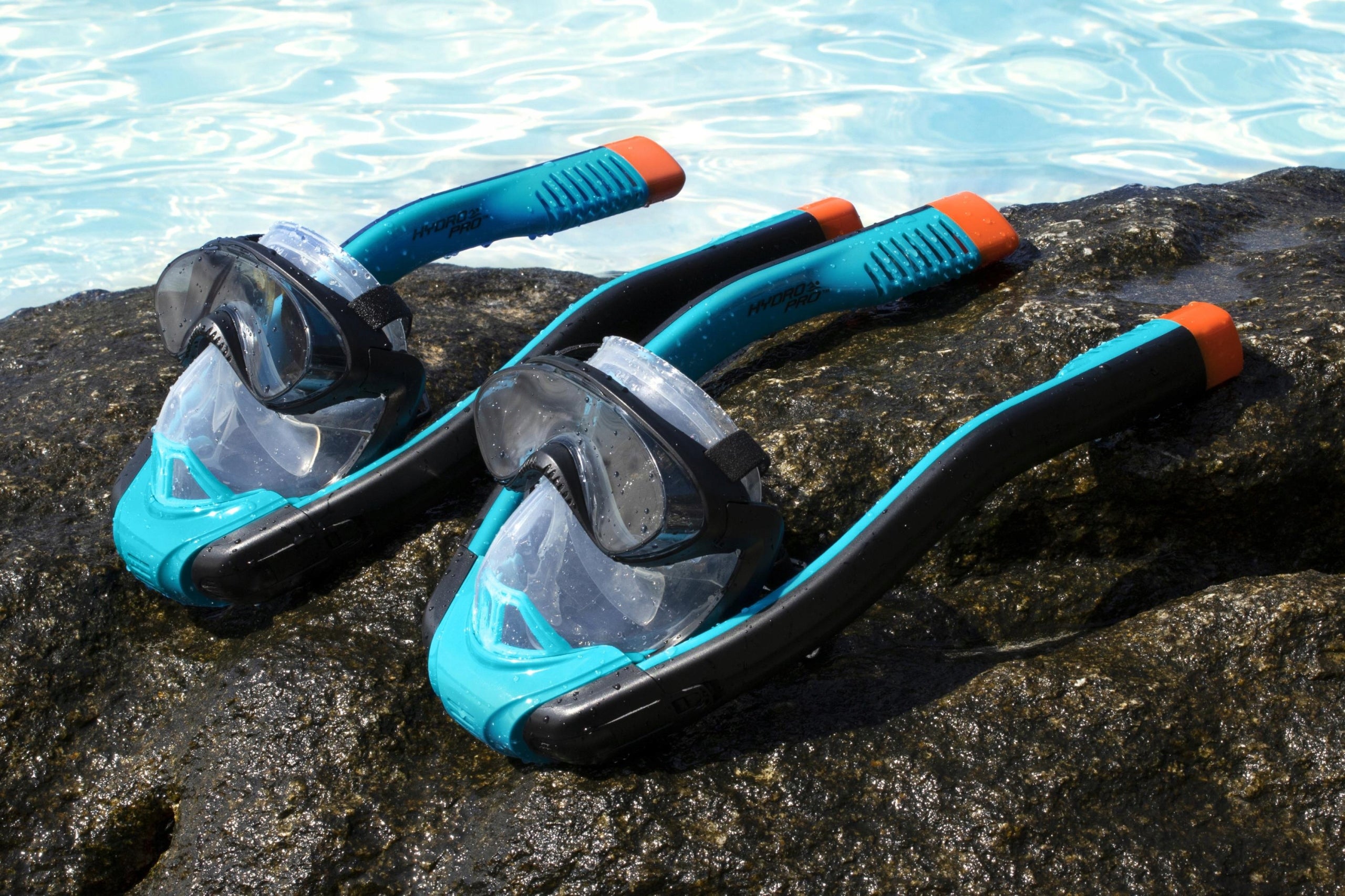 diving mask with 2 tubes S/M Brand Bestway