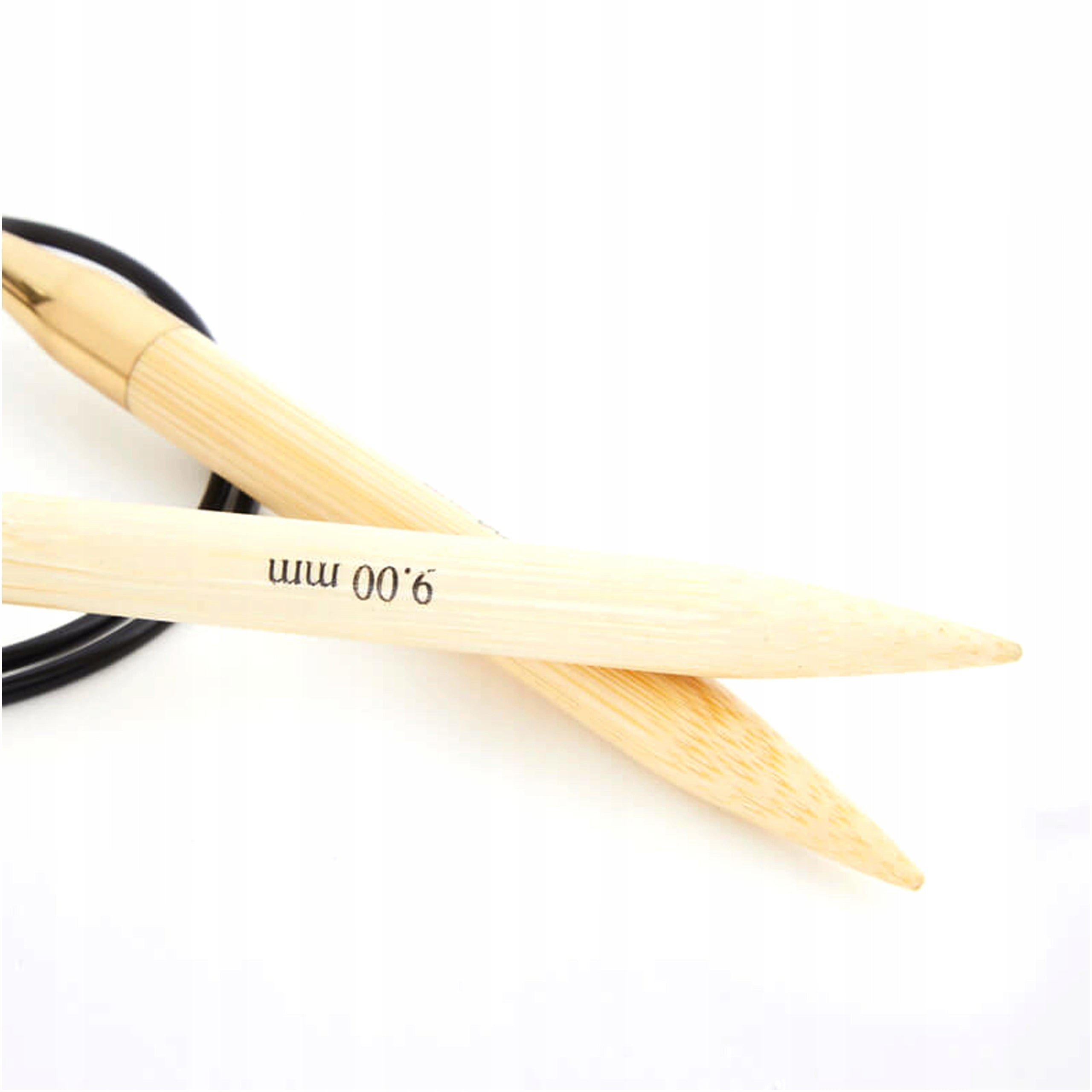 Virbalai su valu KnitPro Bamboo 80 cm, 10.00 mm
