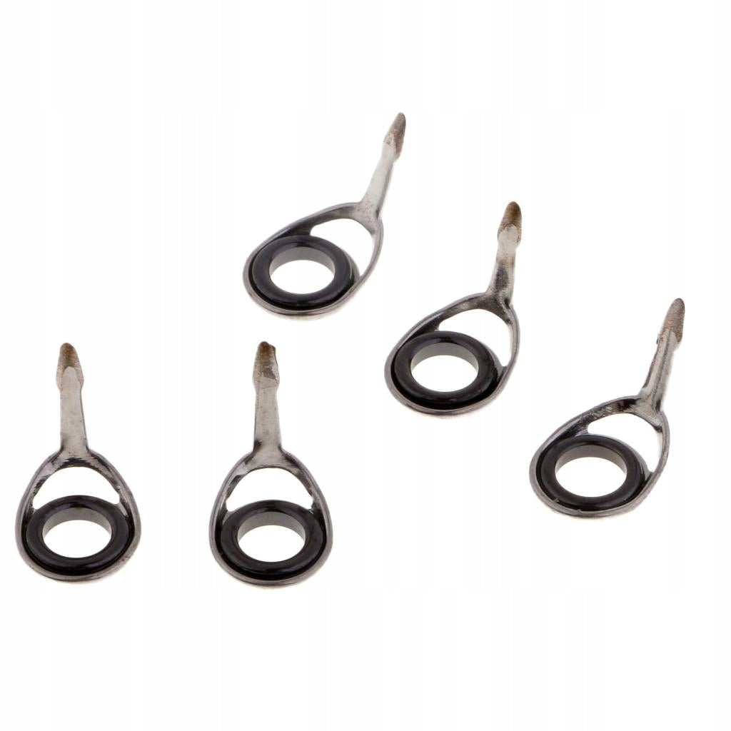 Keraminių meškerės žiedelių rinkinys, 5 vnt., tinka 6# 4 mm