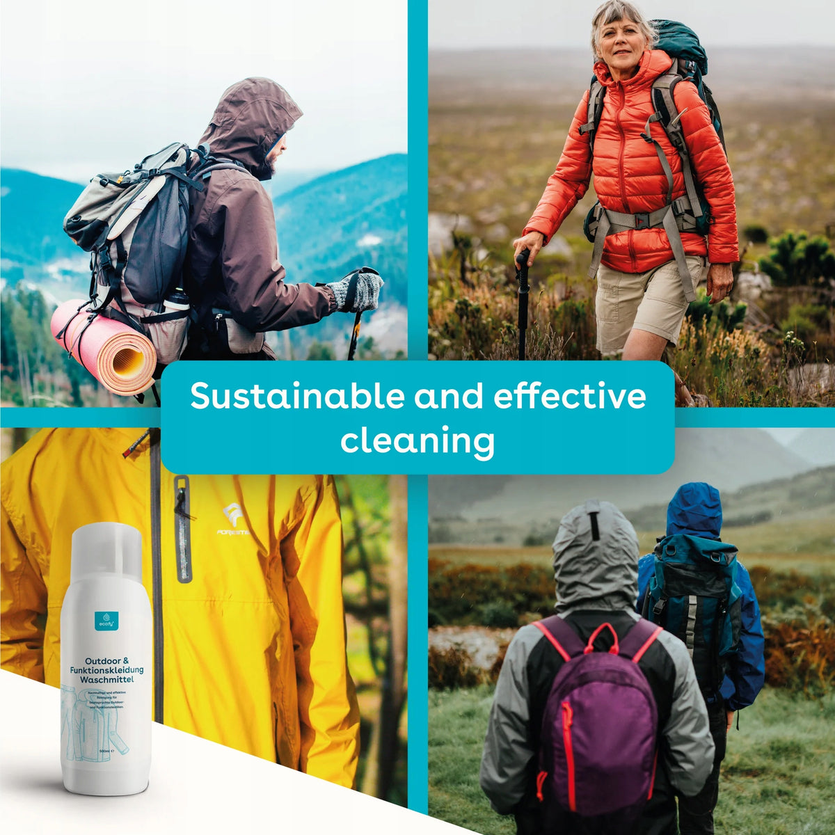 eco:fy Detergent for Outdoor & Functional Clothing Capacity 2.5 l