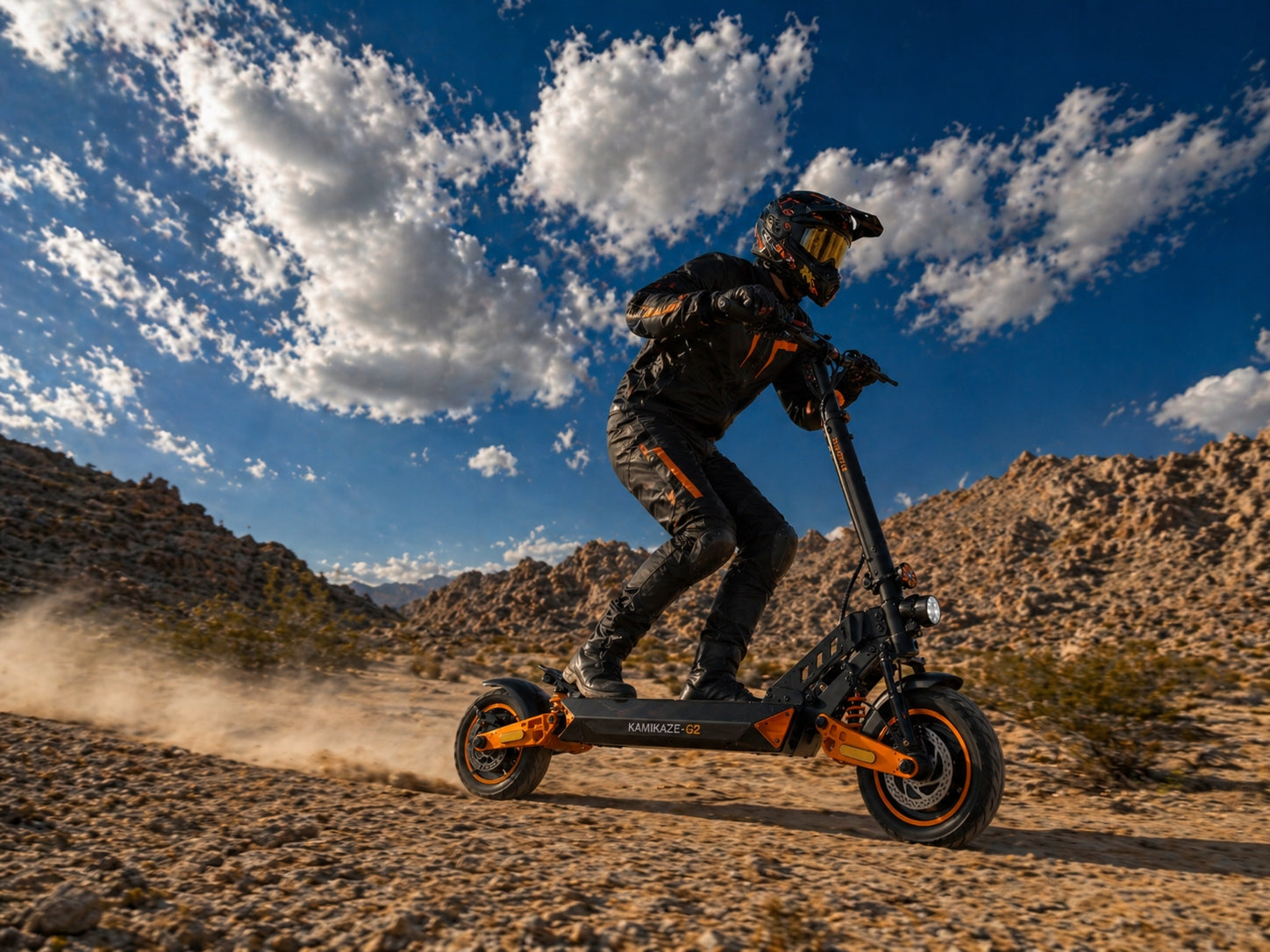 electric scooter Kamikaze G2 1200W 20KM/H 740 Wh 60HP turn signals Manufacturer code hulajnoga elektryczna G2