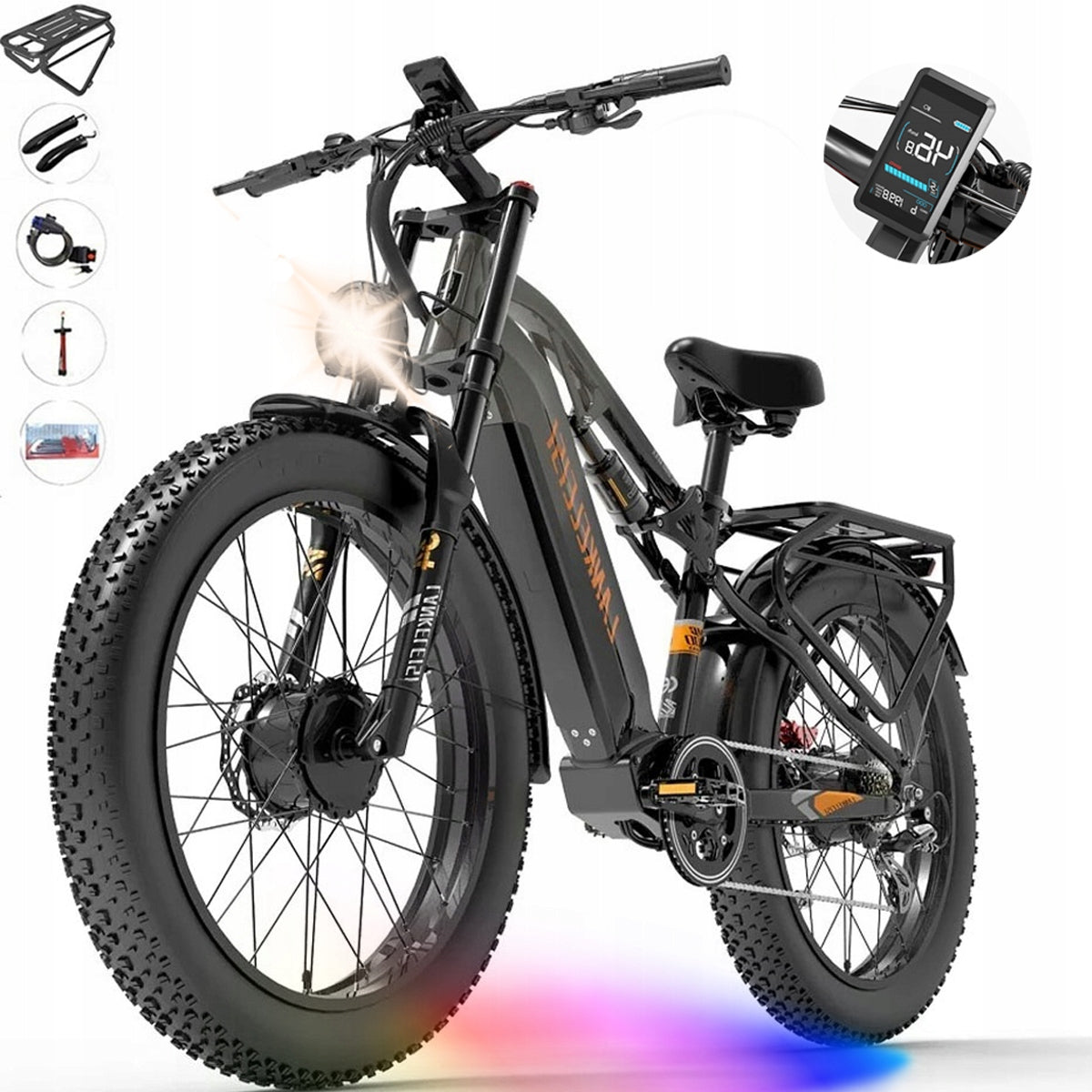 electric vehicle Lankeleisi MG800 MAX Thick Tyre 2000W 48V 20Ah 130HP