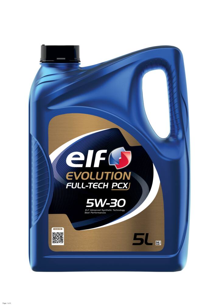 elf EVOLUTION FULL-TECH PCX 5W30 5L