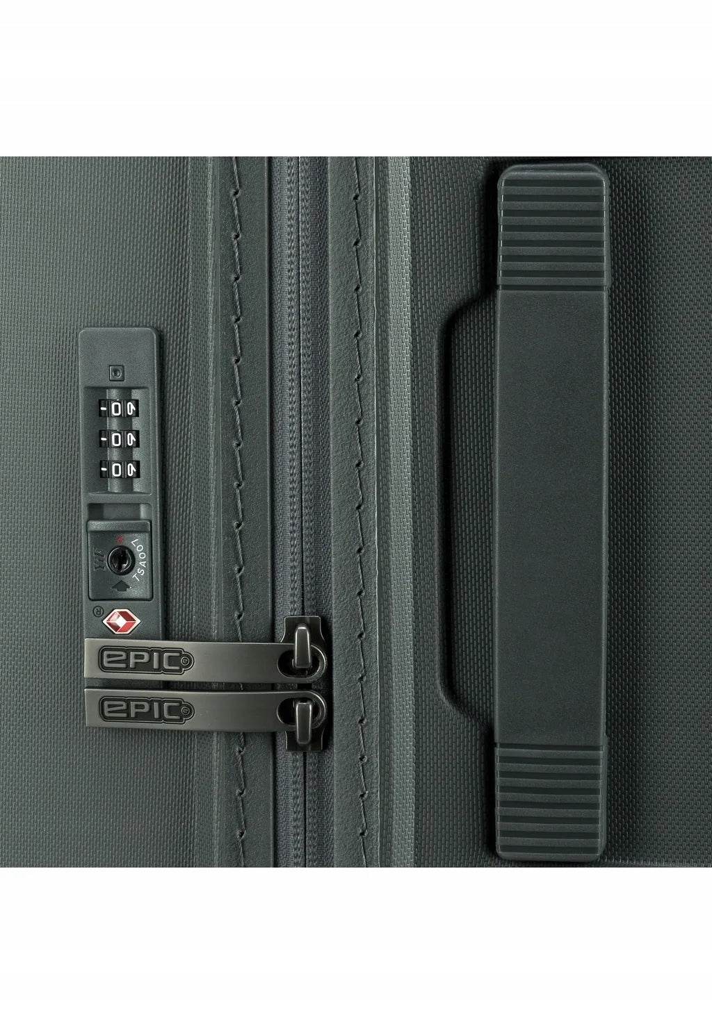 epic Zeleste suitcase Manufacturer code 123