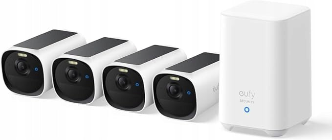 eufy Security eufyCam E40 Outdoor IP Camera Eufy E40 4 pieces + base