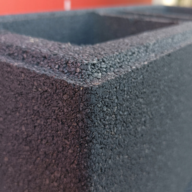 Tvoros blokas PRO+ 50x20x20 cm, grafito spalvos