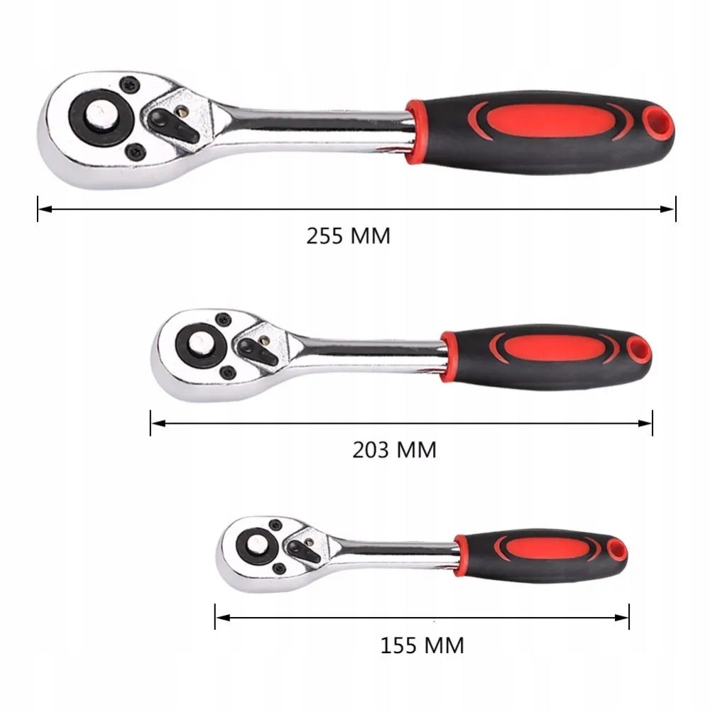 1/2" terkšlė CrV, patvari galvutė