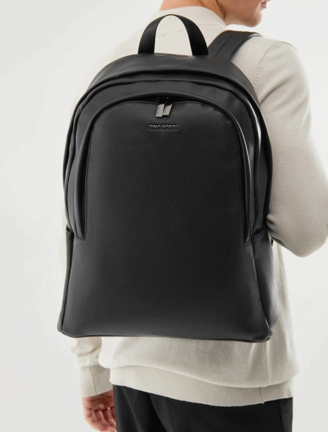 fashionable modern practical GINO ROSSI Backpack GIN-M-09-A23 Black Brand Gino Rossi