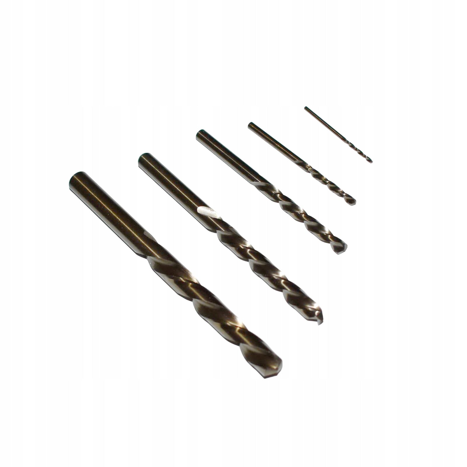 Kobalto grąžtų rinkinys kairiarankiams metalui, 1,5–9 mm HSSCo