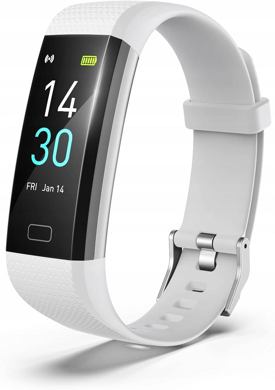 fitness tracker bracelet smartwatch grey waterproof