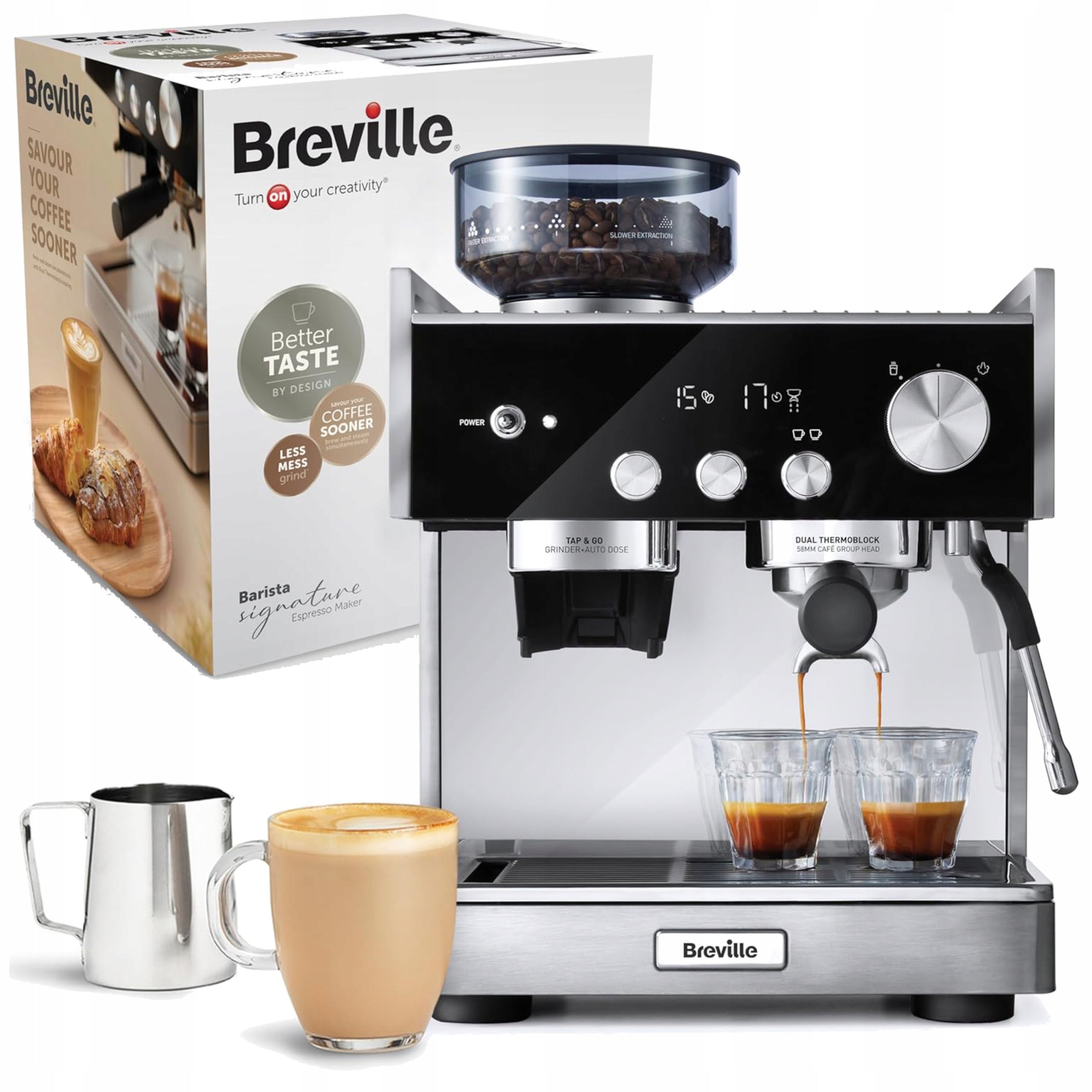 flask coffee maker 2 THERMOBLOCK Breville Barista Signature