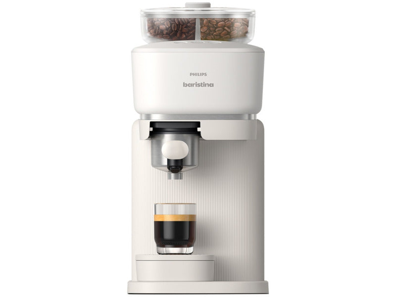 flask coffee maker PHILIPS Baristina BAR320-00 White with grinder