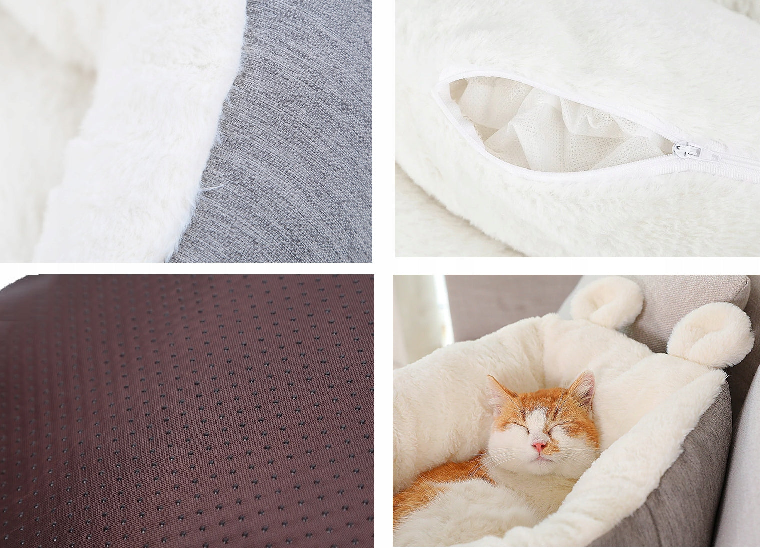 fluffy bed playpen for cat dog Roz. S (I105) Length 40 cm