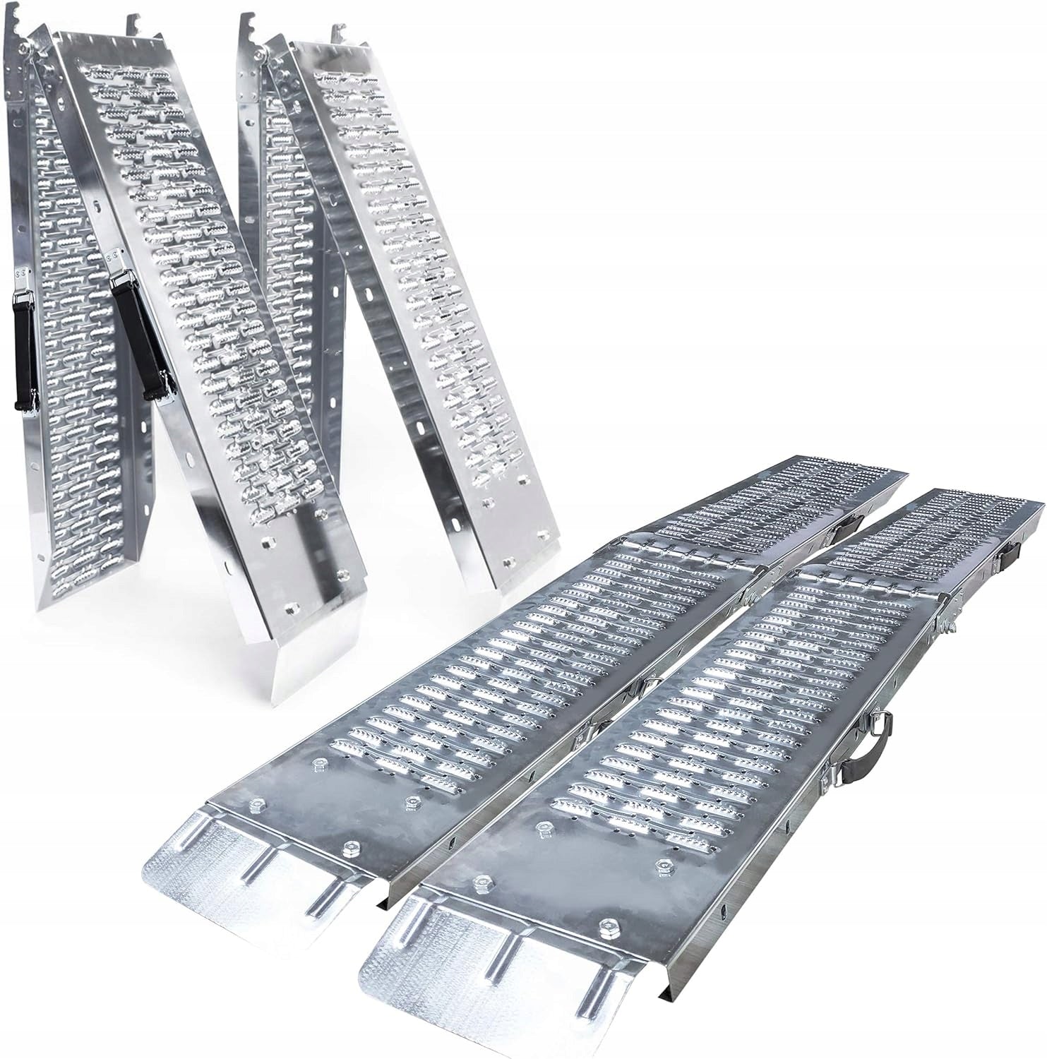 folding loading ramp for motorcycle quad mower up to 400kg max Manufacturer code 6973424413159