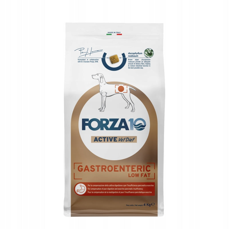 food allergy Forza10 Gastroenteric 4kg acute enteritis and gastritis