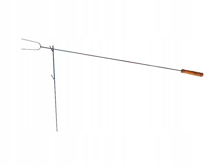 forks sticks 120cm for fireplace + supports 10pcs