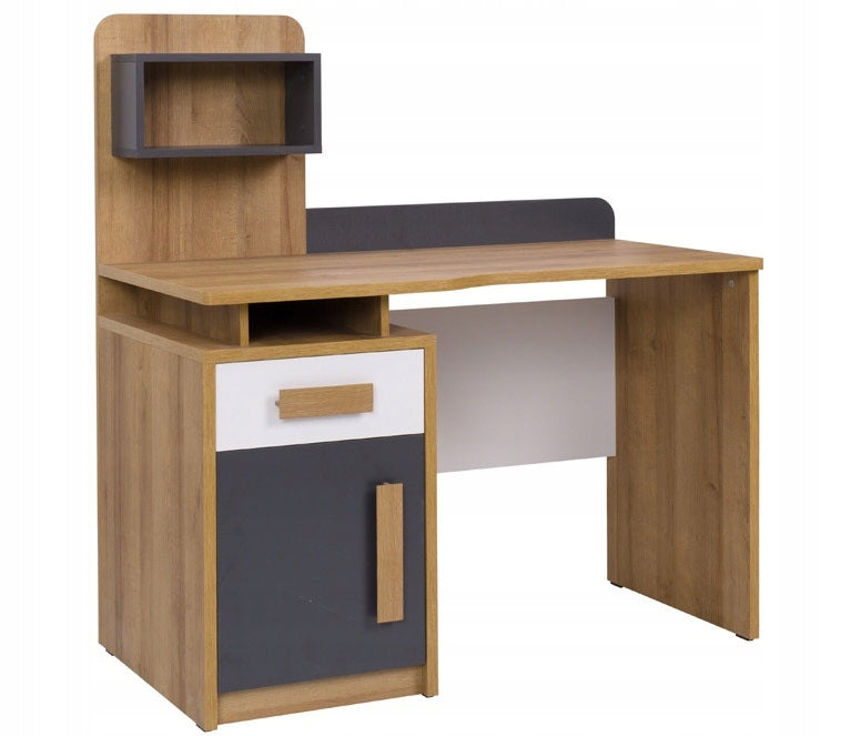 furniture QUATRO 10 desk with shelf drawer cabinet