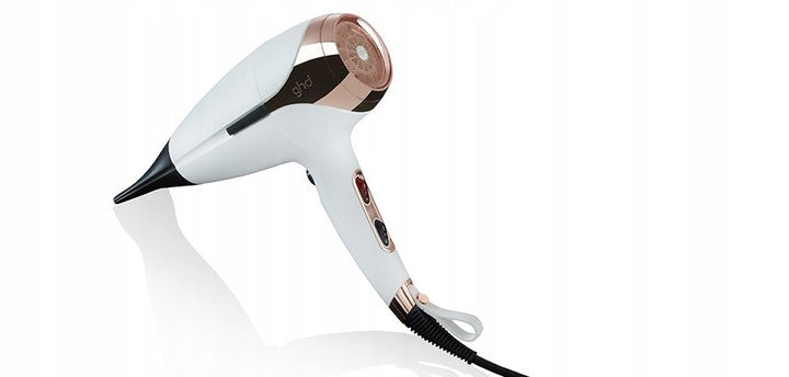 ghd Helios Hair Dryer White/Gold 2200W 2 Modes