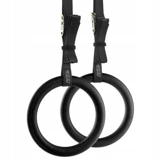 gymnastic wheels abs black