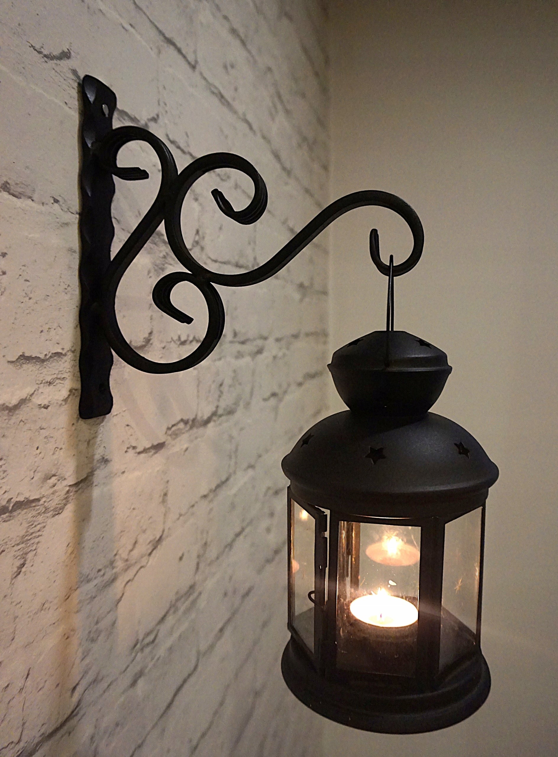 hanger hook flower holder lantern planter led decorated colors