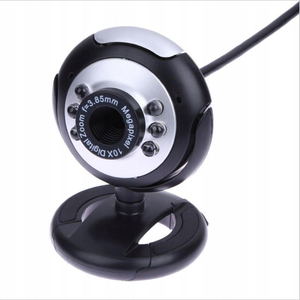 harayaa USB Webcam HD 10X Digital Zoom Degree Rotation Computer for PC Packaging status original