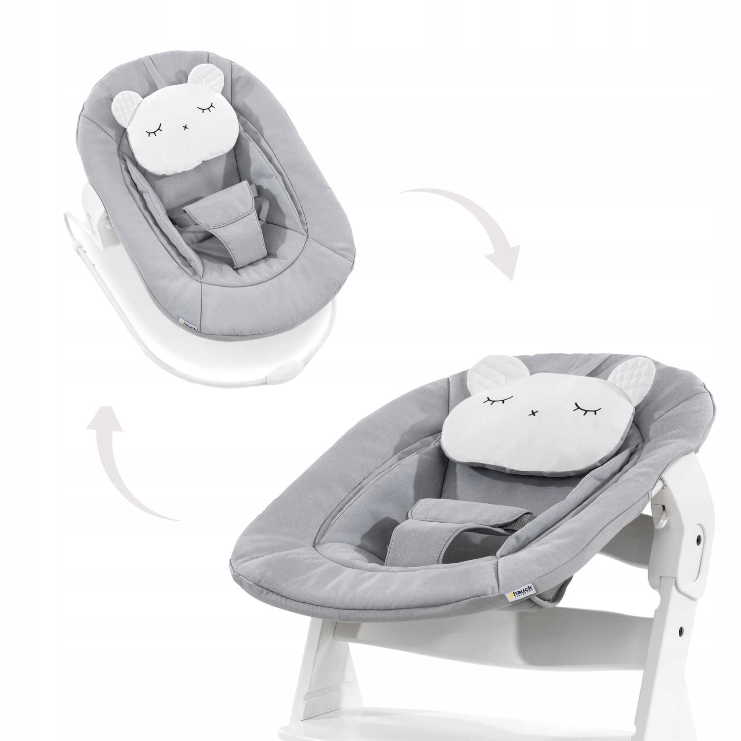 hauck Alpha Beta 2in1 Highchair Lounger