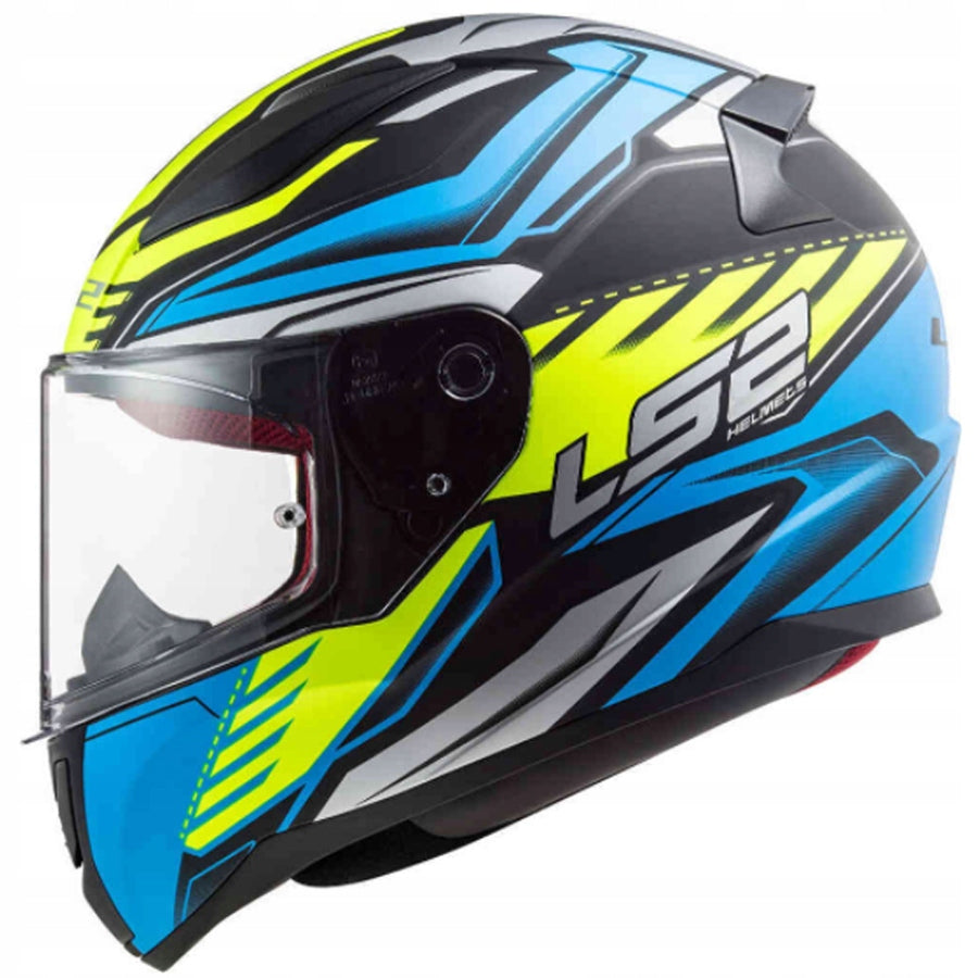 helmet LS2 FF353 Rapid Gale Matt Black/Blue/Yellow Size: XL Manufacturer LS2