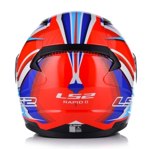 helmet LS2 FF353 Rapid II Flitz White Black Red 06 size: XS Manufacturer LS2