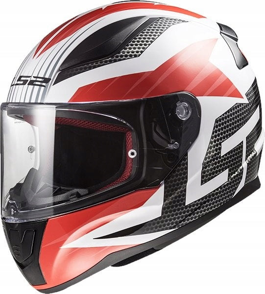 helmet LS2 FF353 Rapid II Grid White/Red Size: XS