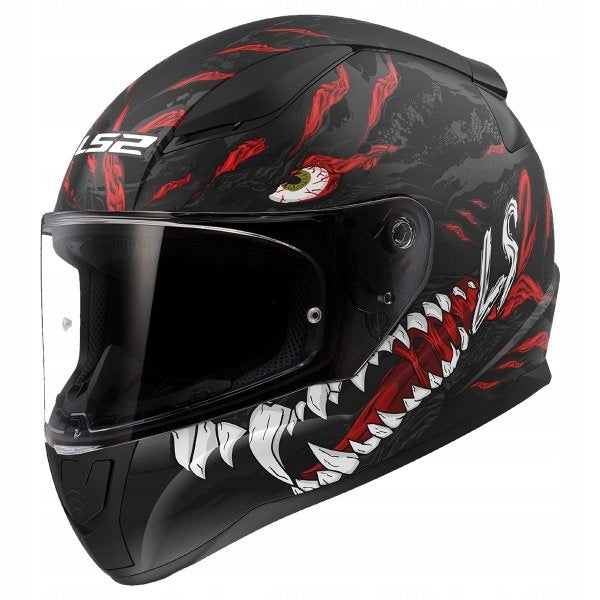 helmet LS2 FF353 Rapid II Kaiju Black/Red size: XL