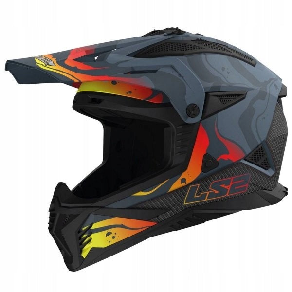 helmet LS2 MX708 Fast II Wash Matt Dark Grey Size: XL