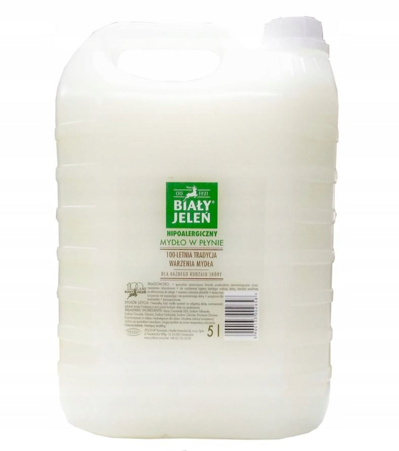 Flüssigseife Bialy Jelen, 5 l 