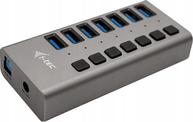 i-tec USB 3.0 Charging HUB 7 36W 7x USB 3.0 (max. 10W) with 5 Gb circuit breakers