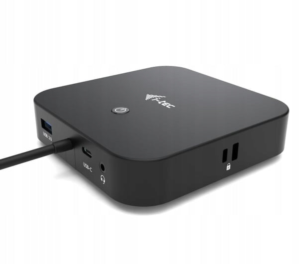 i-tec USB-C Dual Display Dock 2x Display Port PD 100W + Power Adapter Manufacturer code C31DUALDPDOCKPD100W