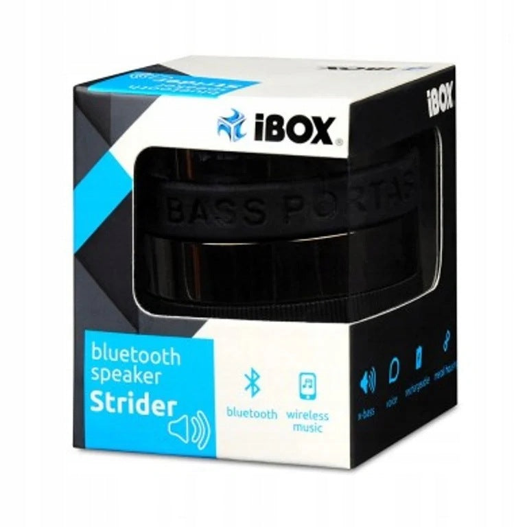 iBox IGBTM9 Portable / Party Speaker Black, Silver 3 W