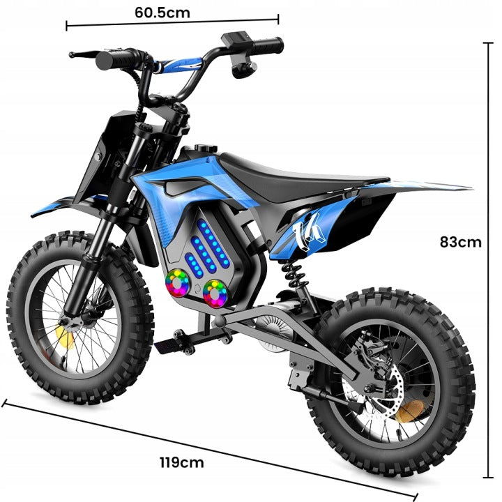 iScooter A14 Children's Electric Motorcycle 500W 36V 5,2AH 27KM/H 22KM Packaging status original
