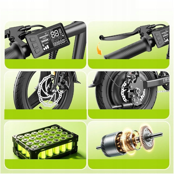 iScooter EB1S electric vehicle 36V 12Ah 25km/h LCD Voltix 120kg urban12 Manufacturer code 772736470296