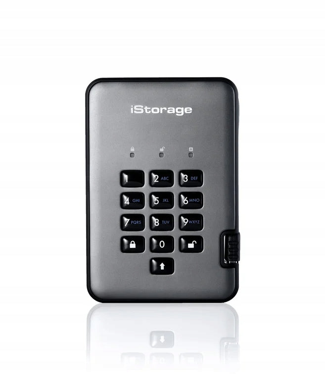 iStorage diskAshur PRO2 external hard drive 1 TB 5400 RPM 2.5" USB ...