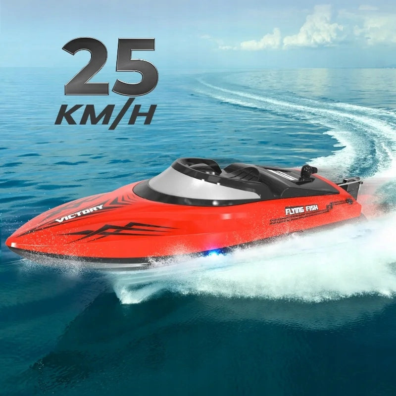iUni HJ811 Remote Controlled Boat, RC Racing Speed Boat Drift, 25 km/h Kid's age 14＋ years