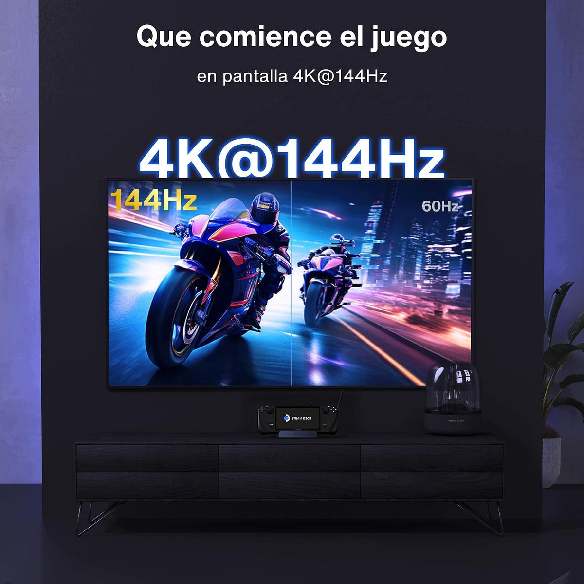 iVANKY ROG Ally Steam Deck HDMI 2.1 4K 120Hz 100W Docking Station Packaging status original