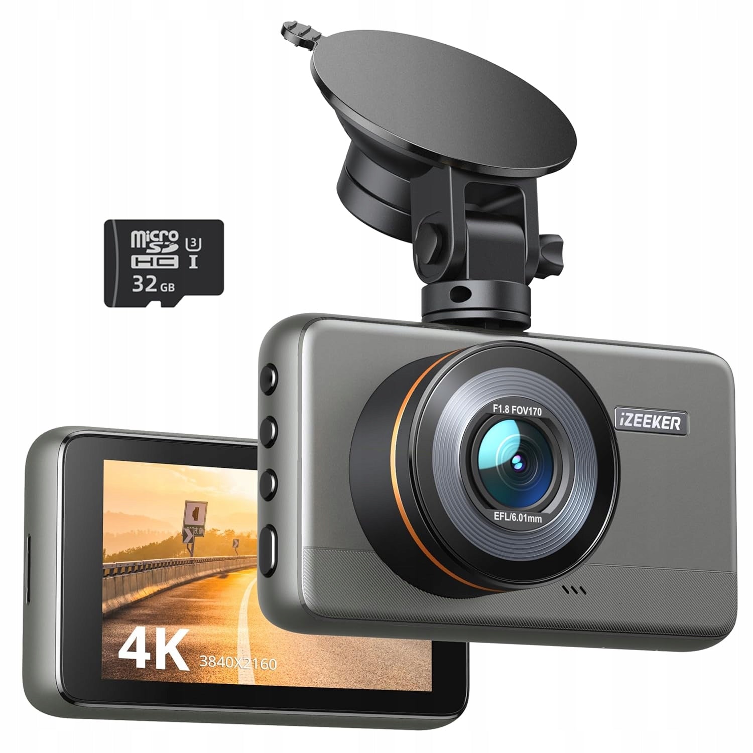 iZEEKER Car camera 4K WDR sensor G 32GB