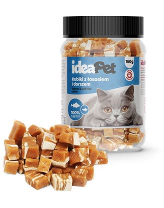 ideaPet Cups with salmon and cod 160g