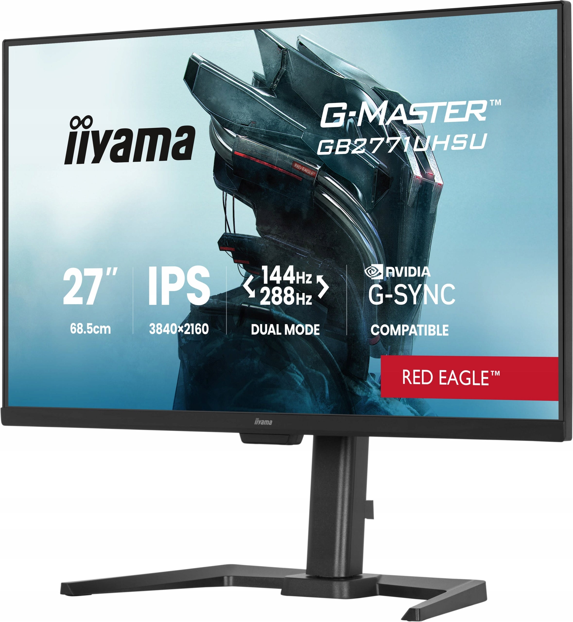 iiyama G-Master GB2771UHSU-B1 RedEagle 27 4K IPS LED monitor 144Hz/288Hz Manufacturer code GB2771UHSU-B1
