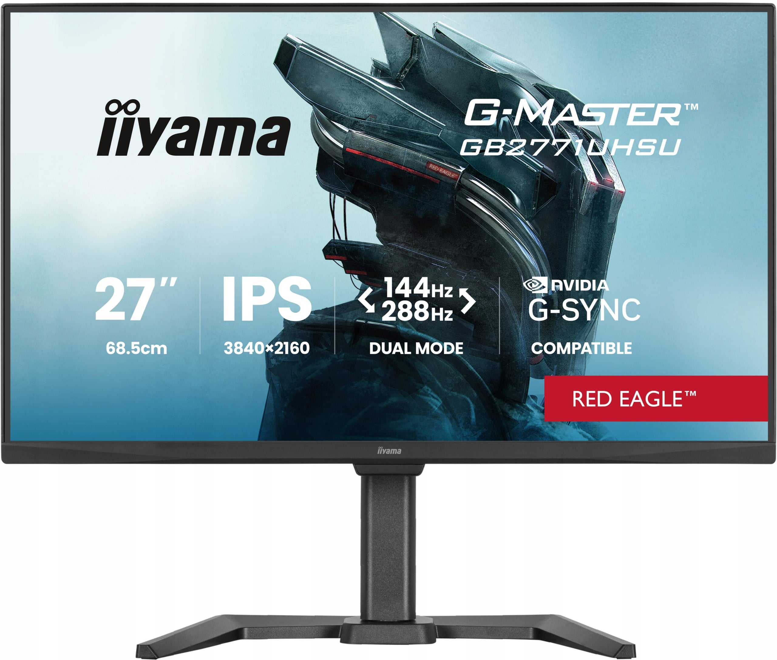 iiyama G-Master GB2771UHSU-B1 RedEagle 27 4K IPS LED monitor 144Hz/288Hz Packaging status original