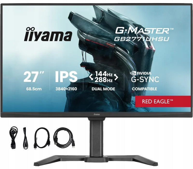 iiyama G-Master GB2771UHSU-B1 RedEagle 27 4K IPS LED monitor 144Hz/288Hz