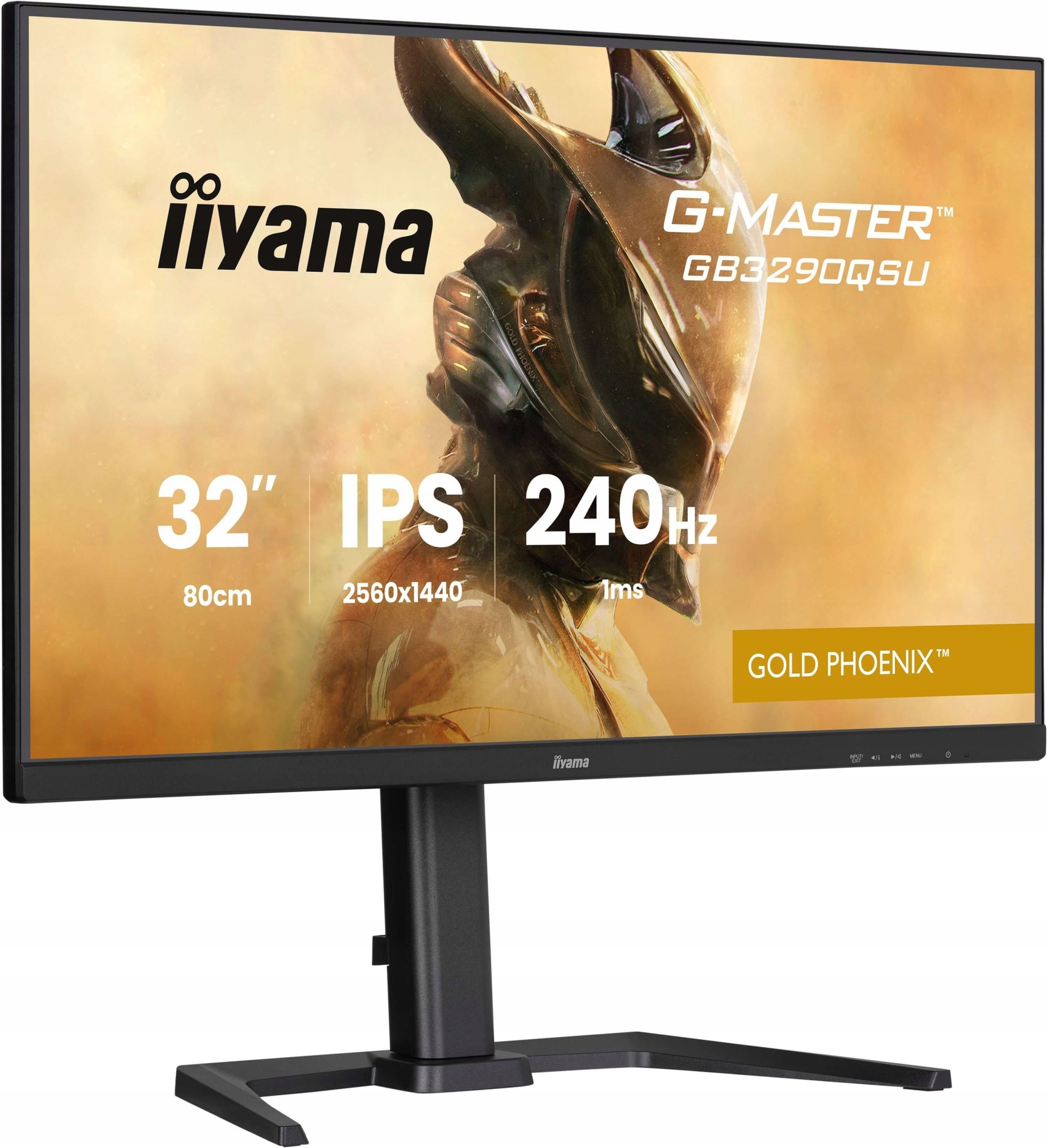 iiyama Gold Phoenix GB3290QSU-B1 32 WQHD IPS LED monitor 240Hz 1ms USB-C Packaging status original